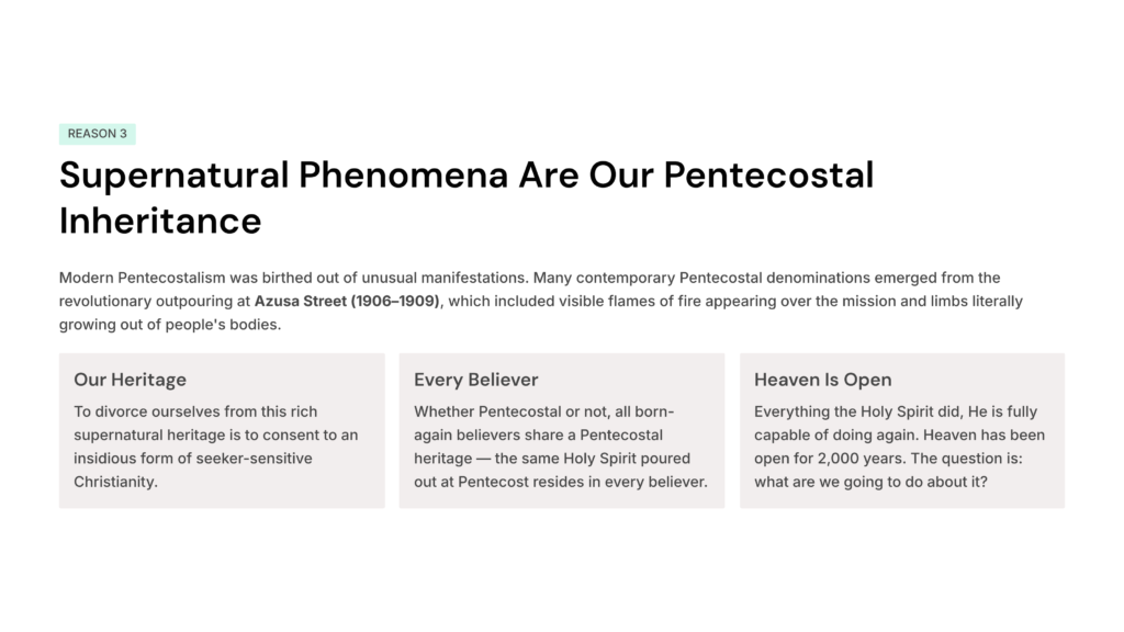 7_SupernaturalPhenomenaAreOurPentecostalInheritance